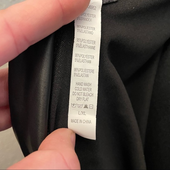 NWT Frederick’s of Hollywood Bree Long Sleeve Bodysuit (Black, L/XL) - Picture 13 of 15